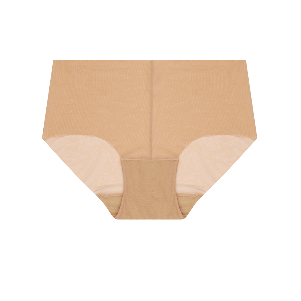 Caramel Invisible High-Waisted Brief